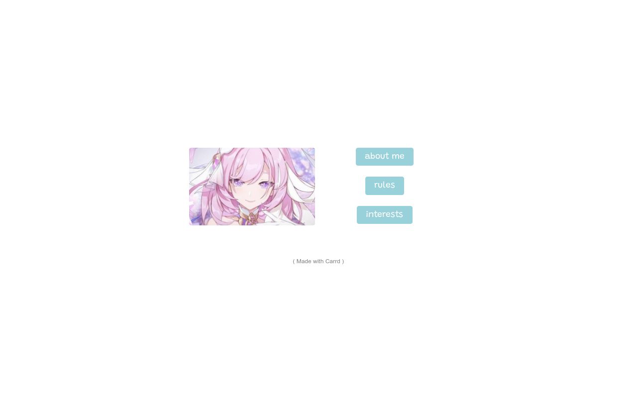 Carrd profile picture for @hdjdn